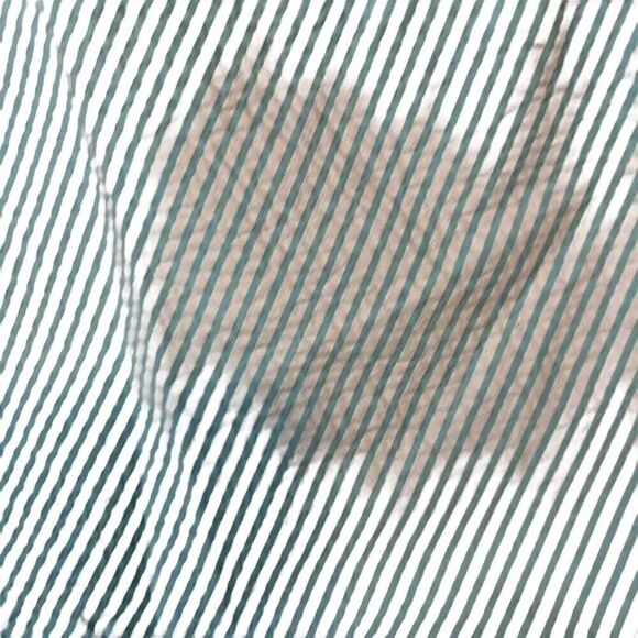 Lilly Pulitzer light green seersucker, scalloped shorts, size 8 - Picture 4 of 4